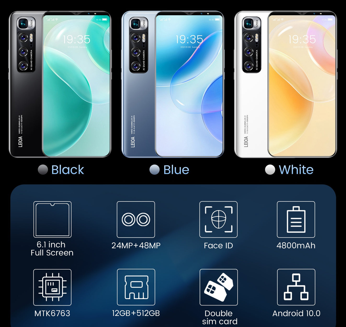 m10 Plus Android Smartphone