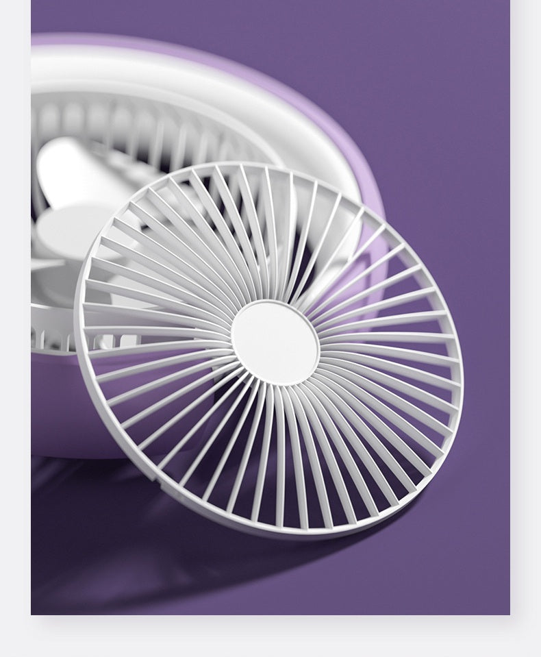 # Rotating Desk Lamp Fan