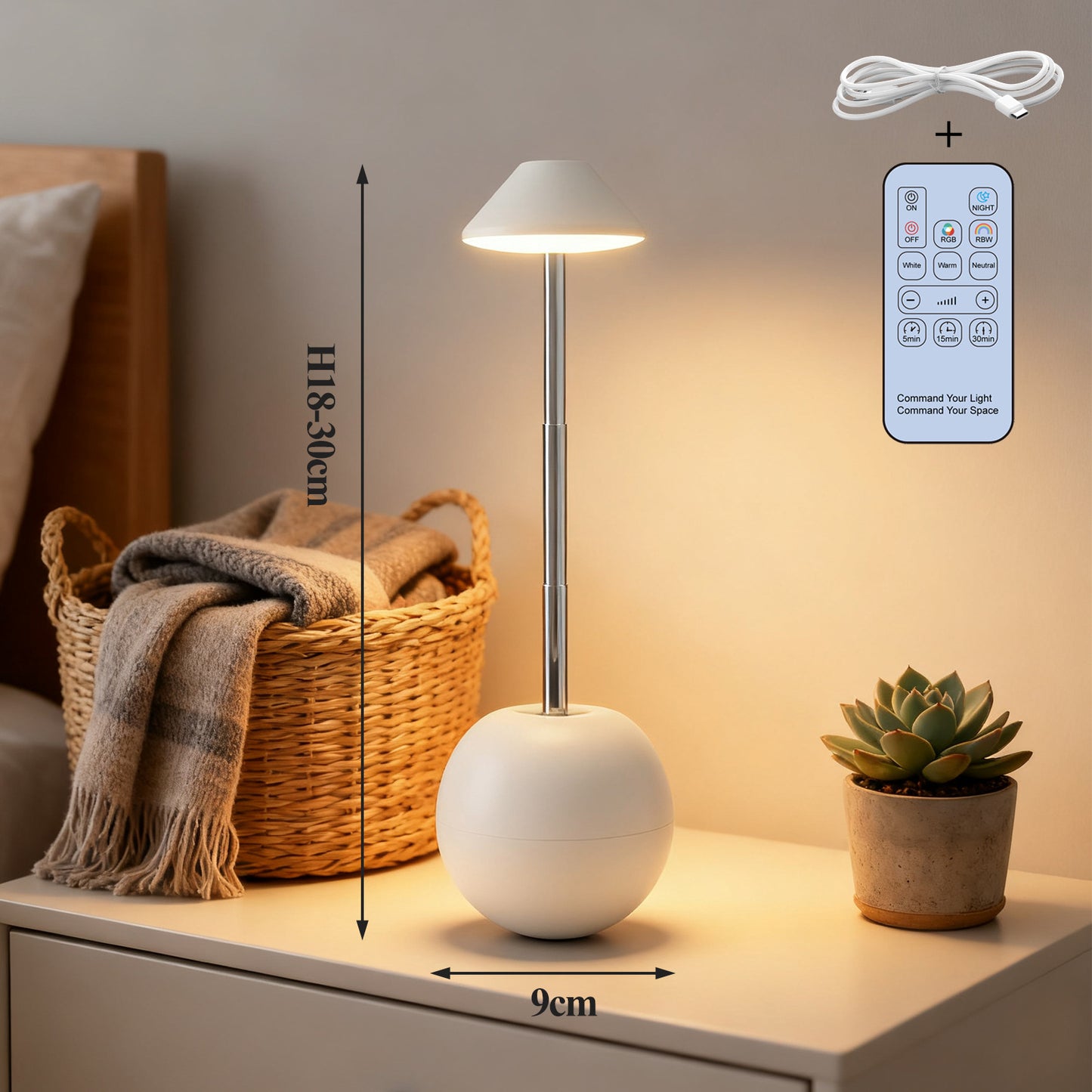 LED Rechargeable Night Light
