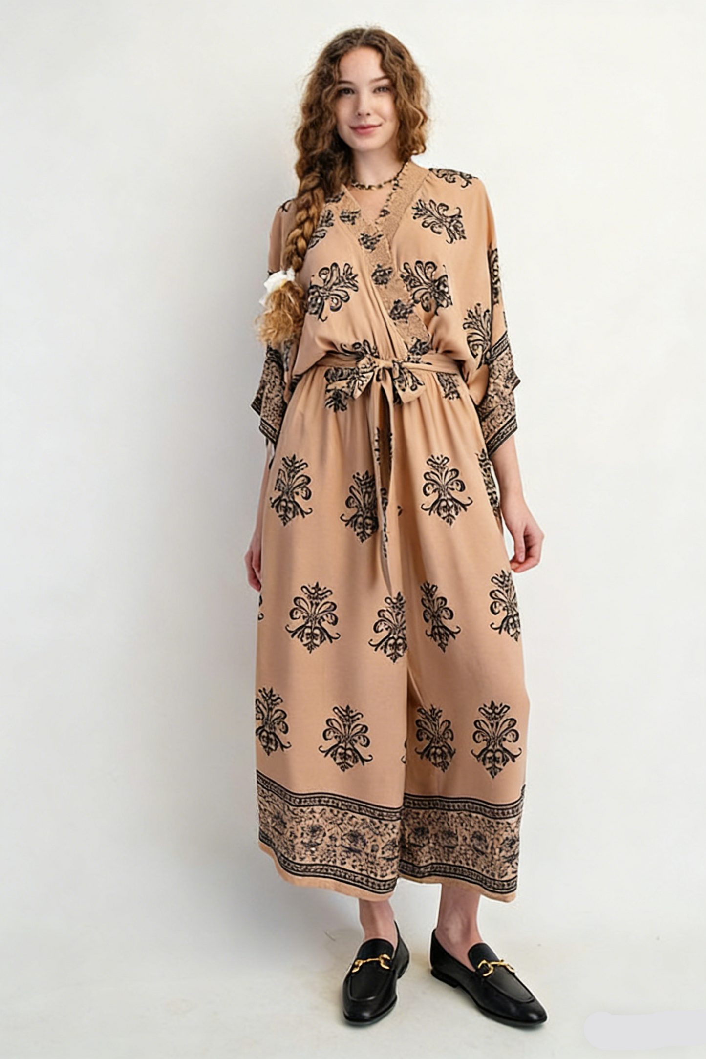 Loose-Fitting Versatile Two-Piece Pants Set