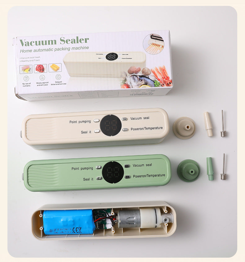 # Home Mini Rechargeable Vacuum Sealer