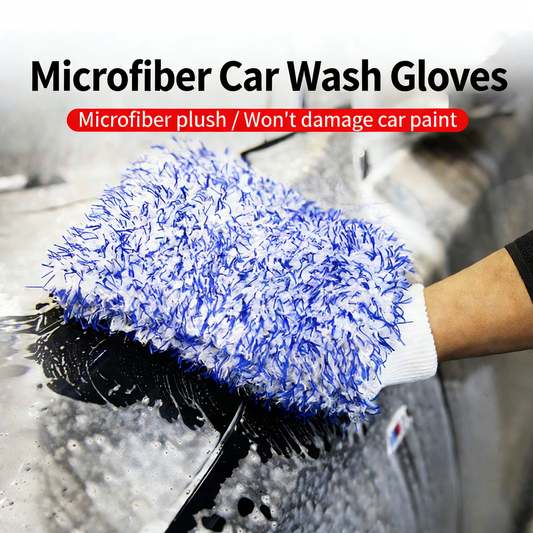 **Microfiber Car Wash Gloves**