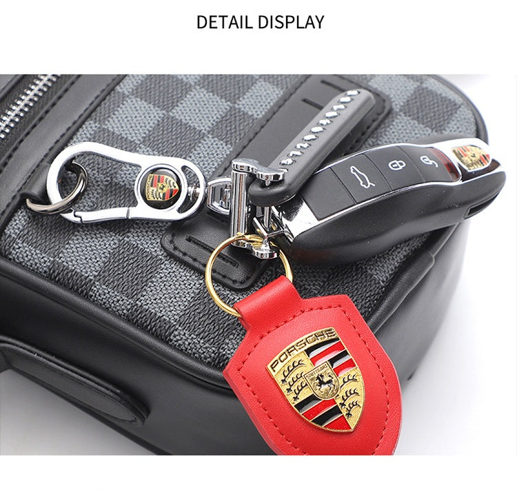 Business Men's Quilted Shoulder Bag