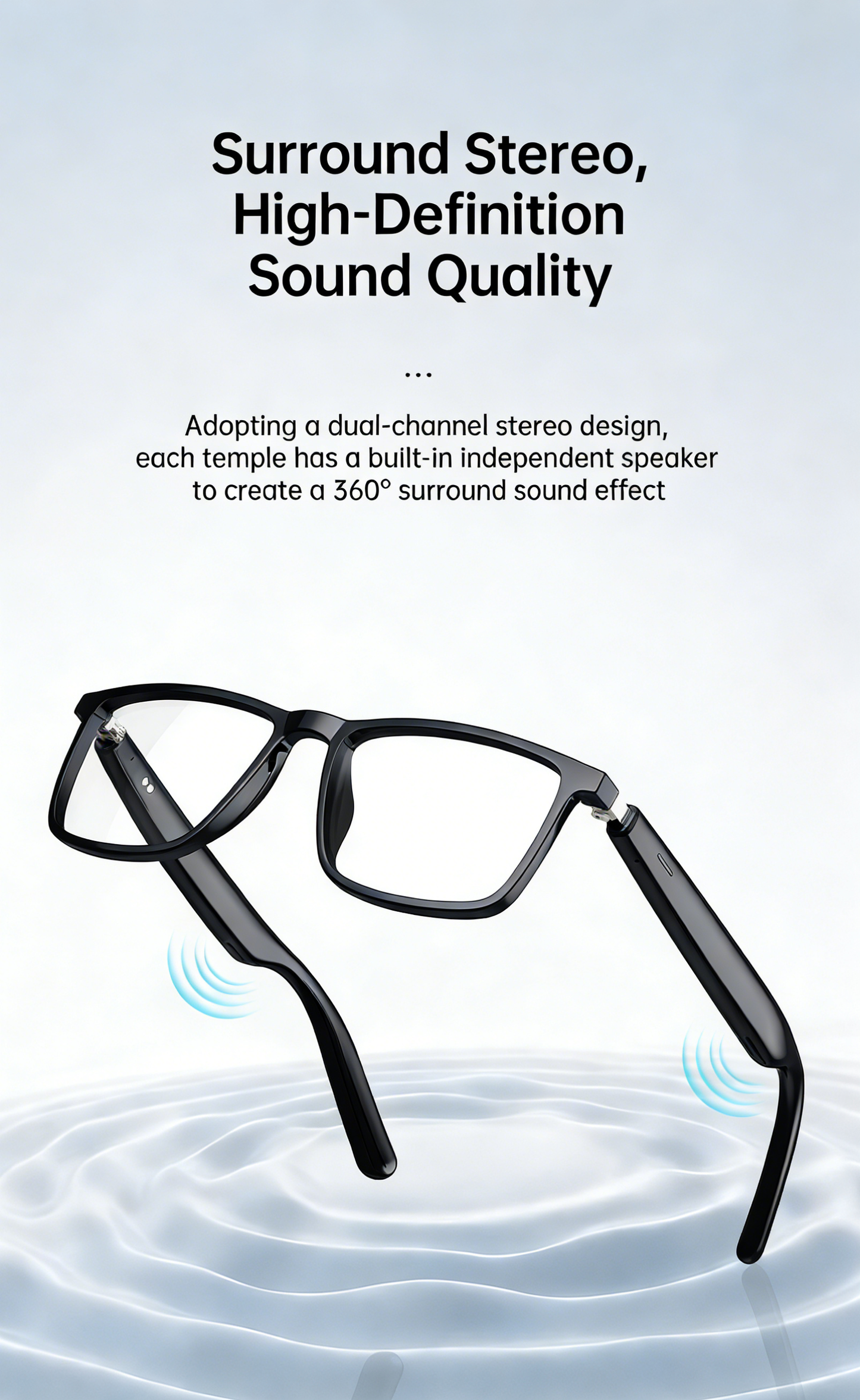 # Wireless Smart AI Translation Bluetooth Glasses