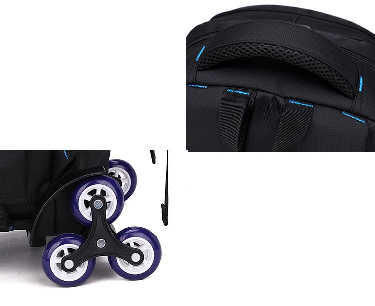 Large Capacity Roller Backpack/Dual-Use Backpack
