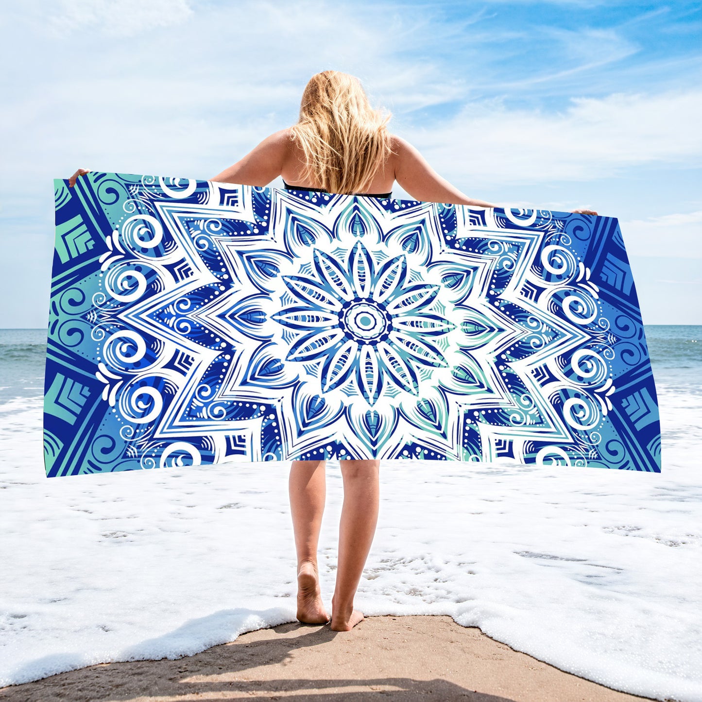 # Printed Beach Towel