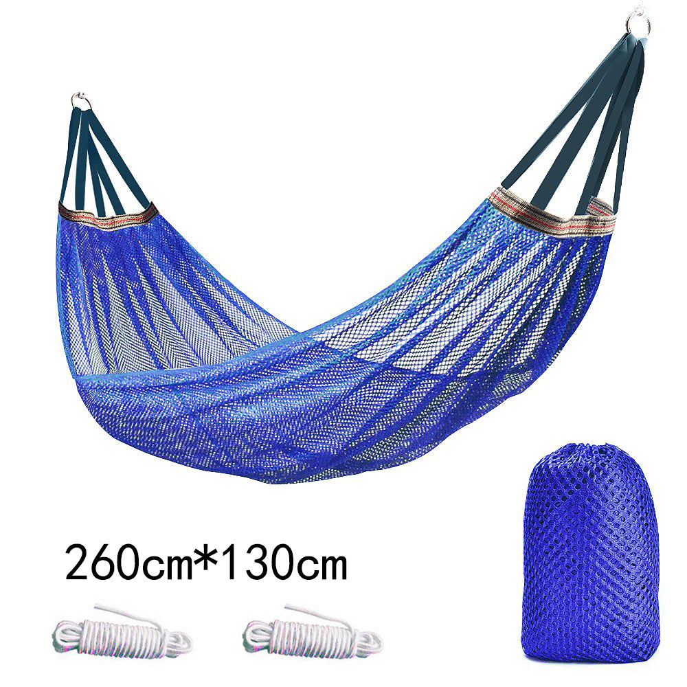 # Outdoor Ice Silk Mesh Anti-Tipping Hammock