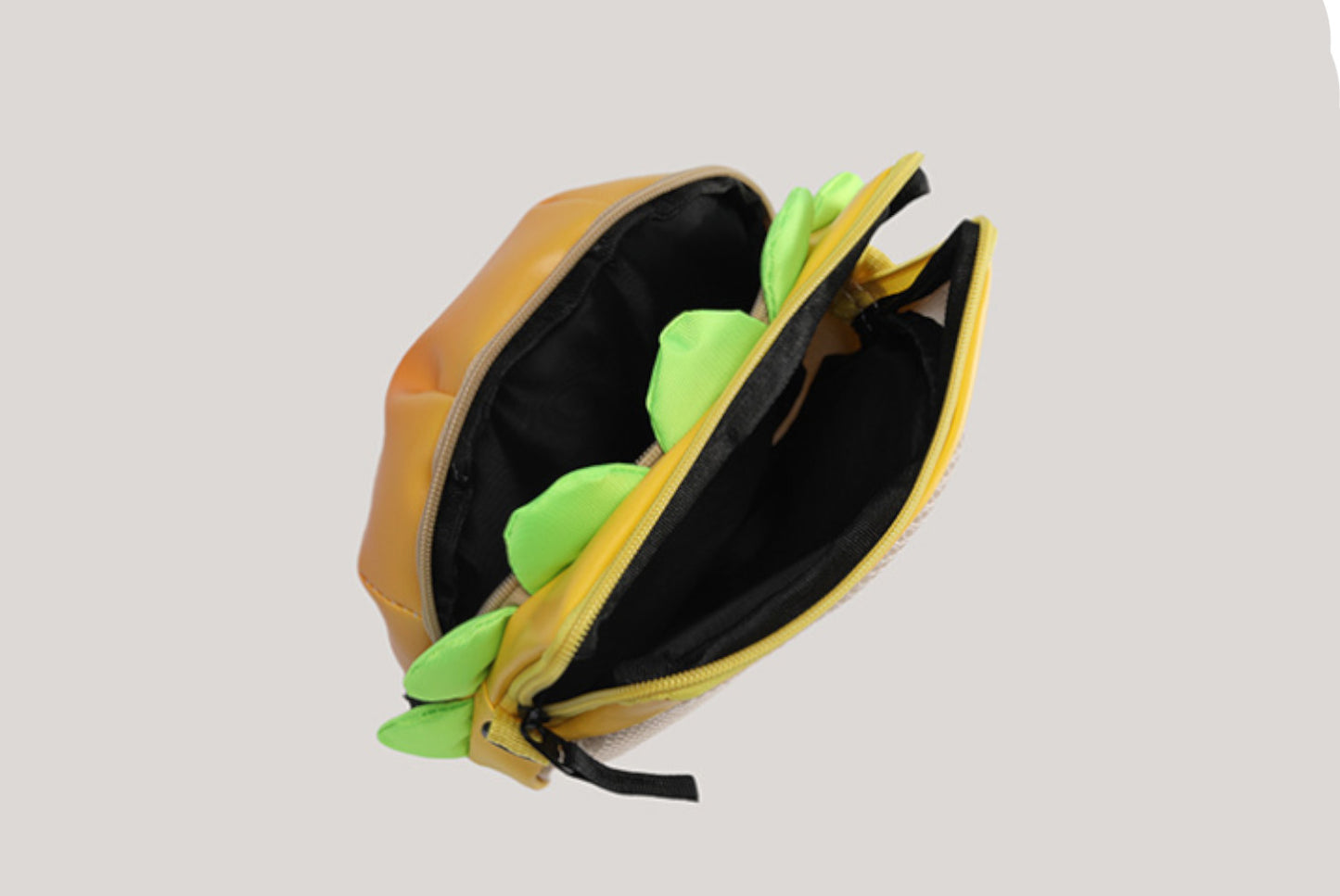 Japanese Cartoon Cheese Hamburger Crossbody Bag