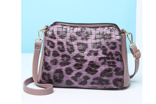 Stone-Painted Zippered Bag
