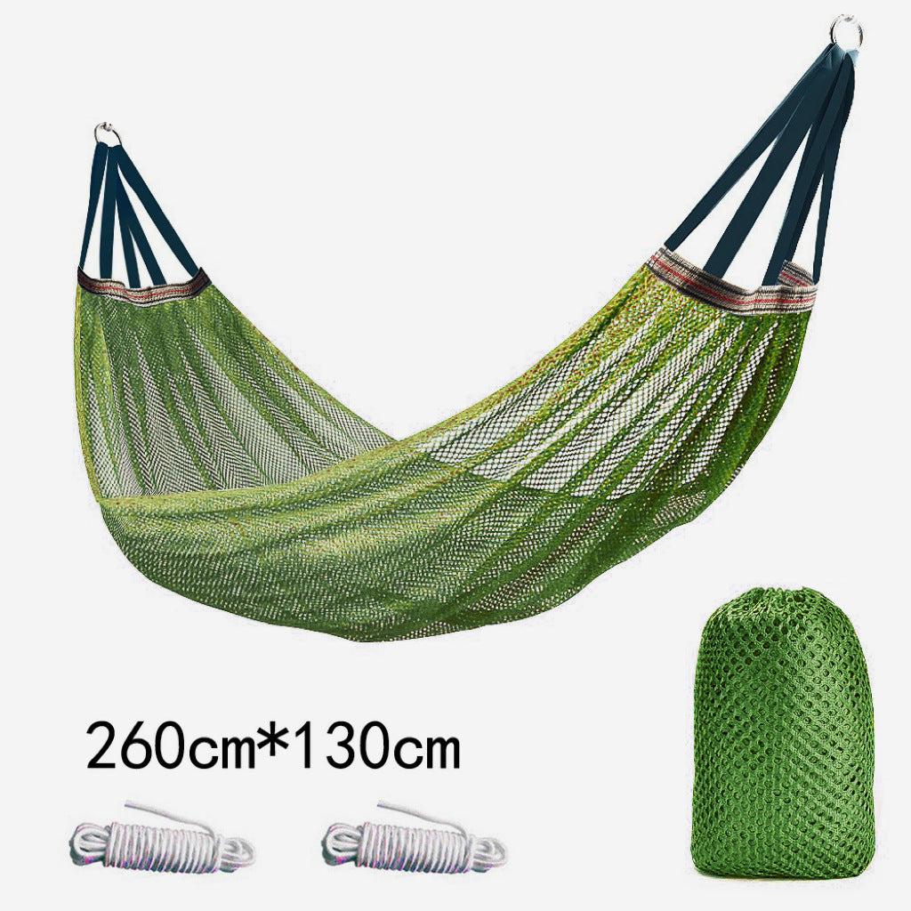 # Outdoor Ice Silk Mesh Anti-Tipping Hammock