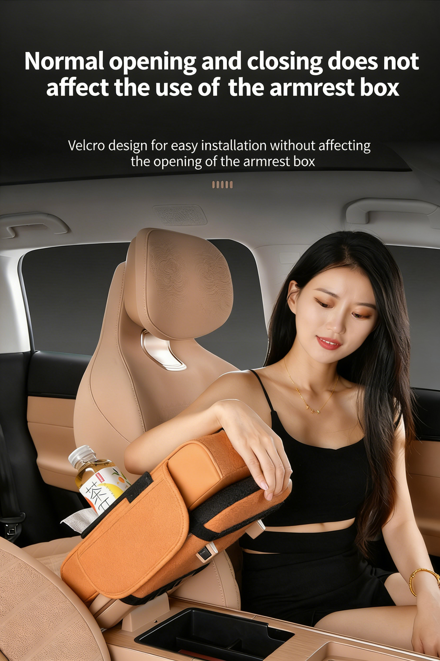 **Multifunctional Car Armrest Box Seat Mount/Booster**