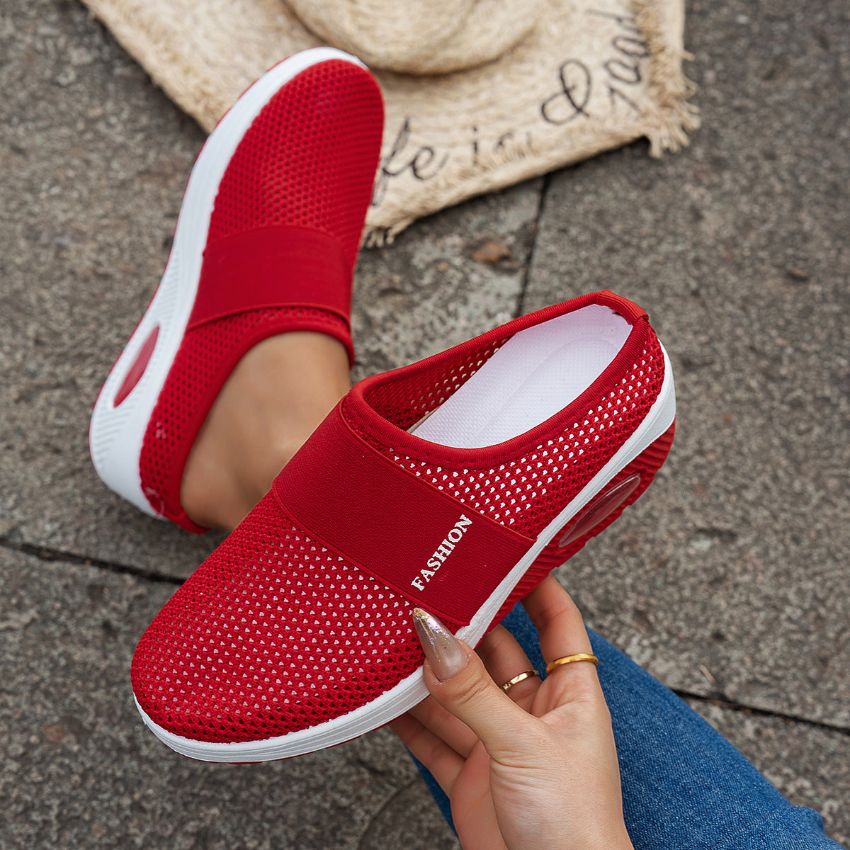 # Women's Thick-Soled Air-Cushioned Non-Slip Sandals