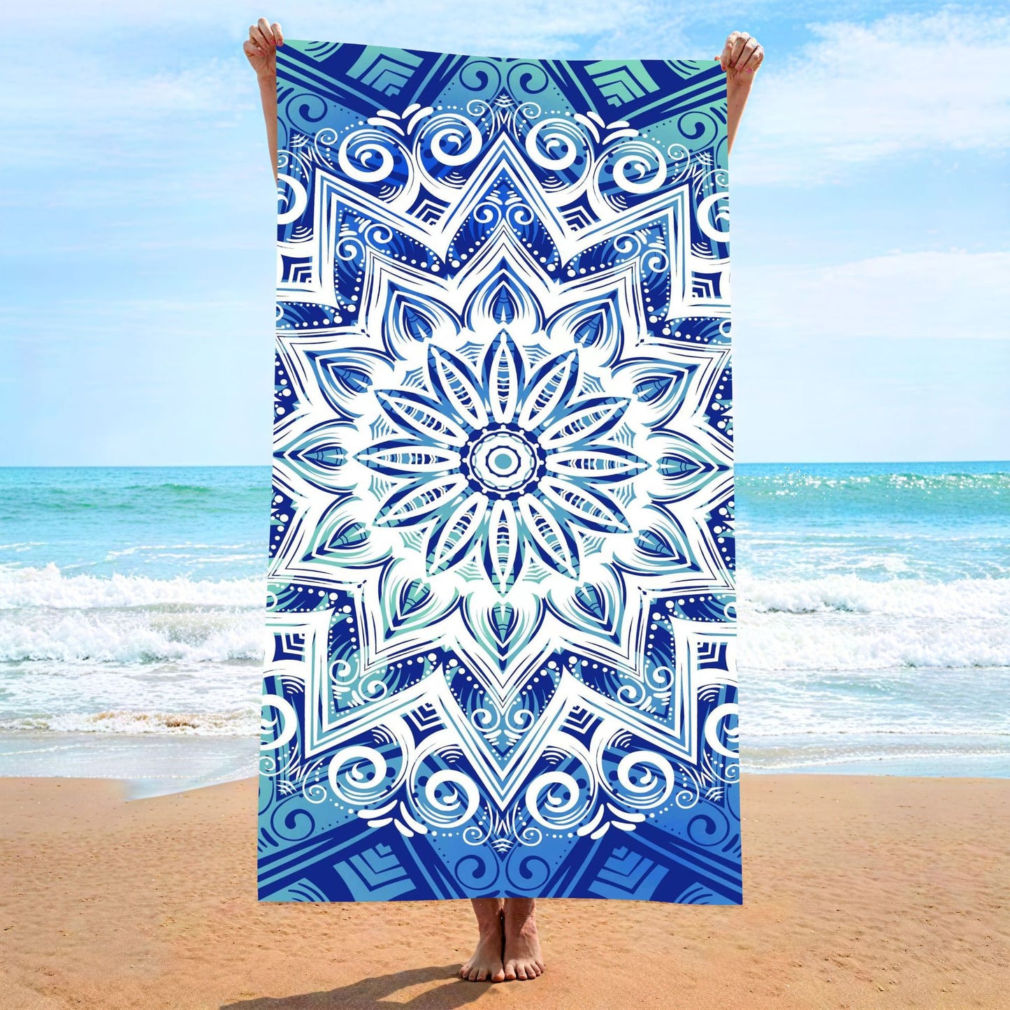 # Printed Beach Towel