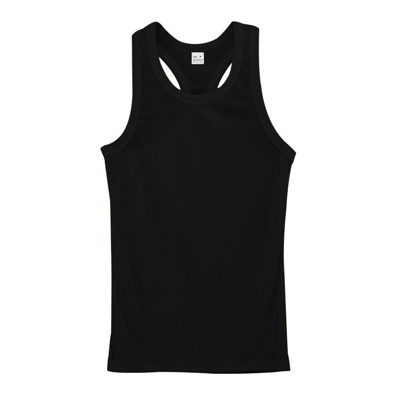 # Men's Ribbed Quick-Dry Sports Tank Top