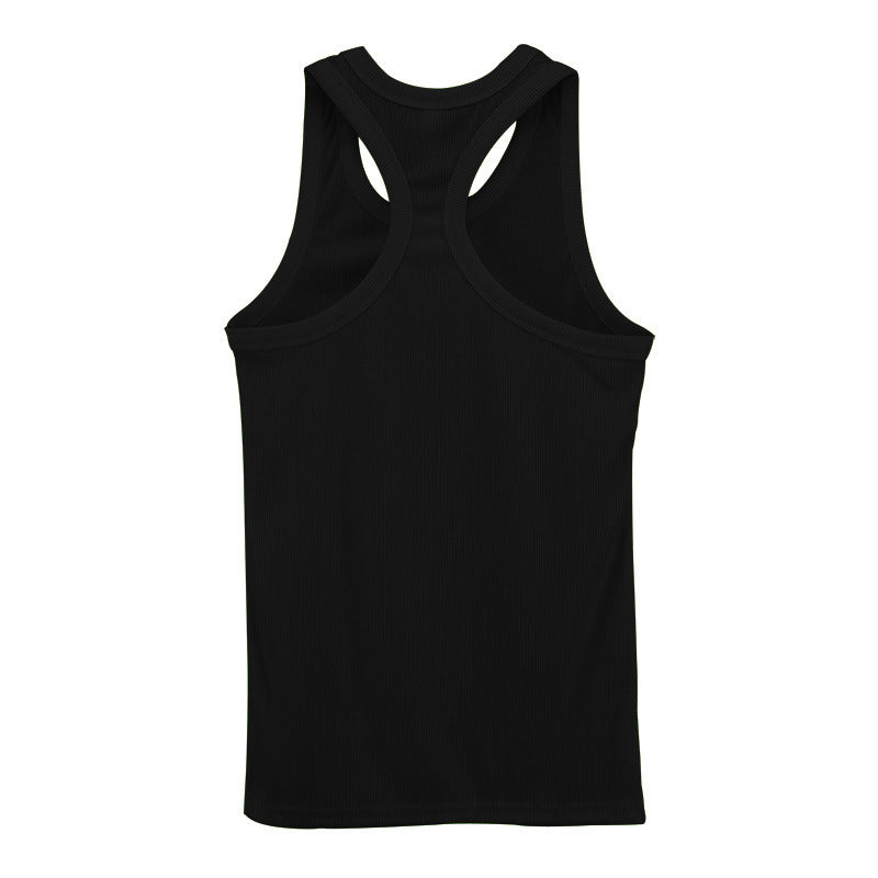 # Men's Ribbed Quick-Dry Sports Tank Top