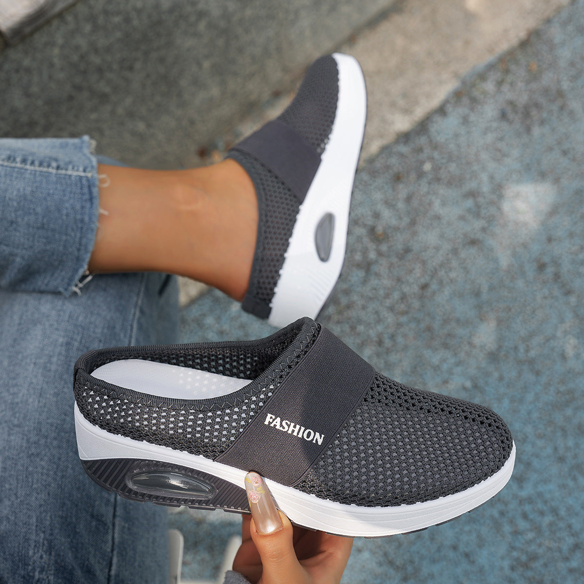 # Women's Thick-Soled Air-Cushioned Non-Slip Sandals