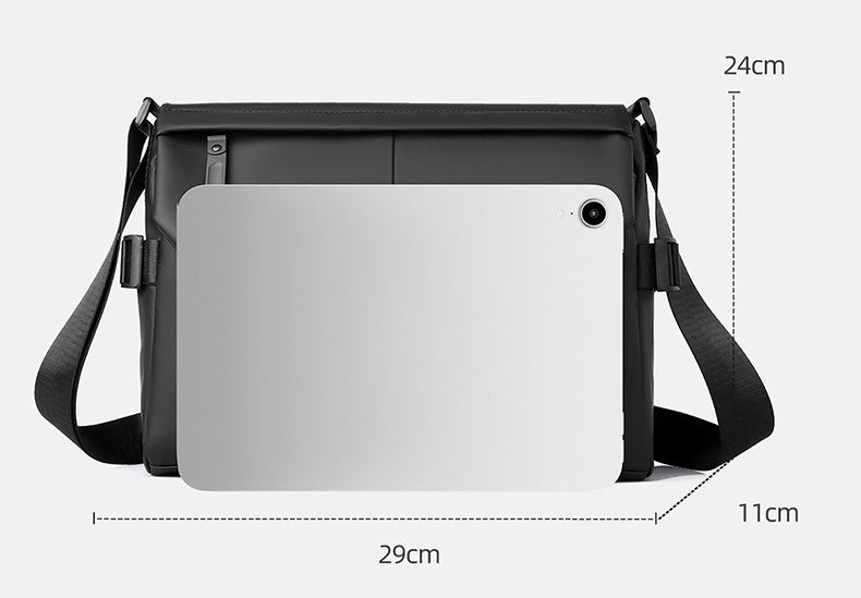 Trendy Men's Large Capacity Crossbody Bag