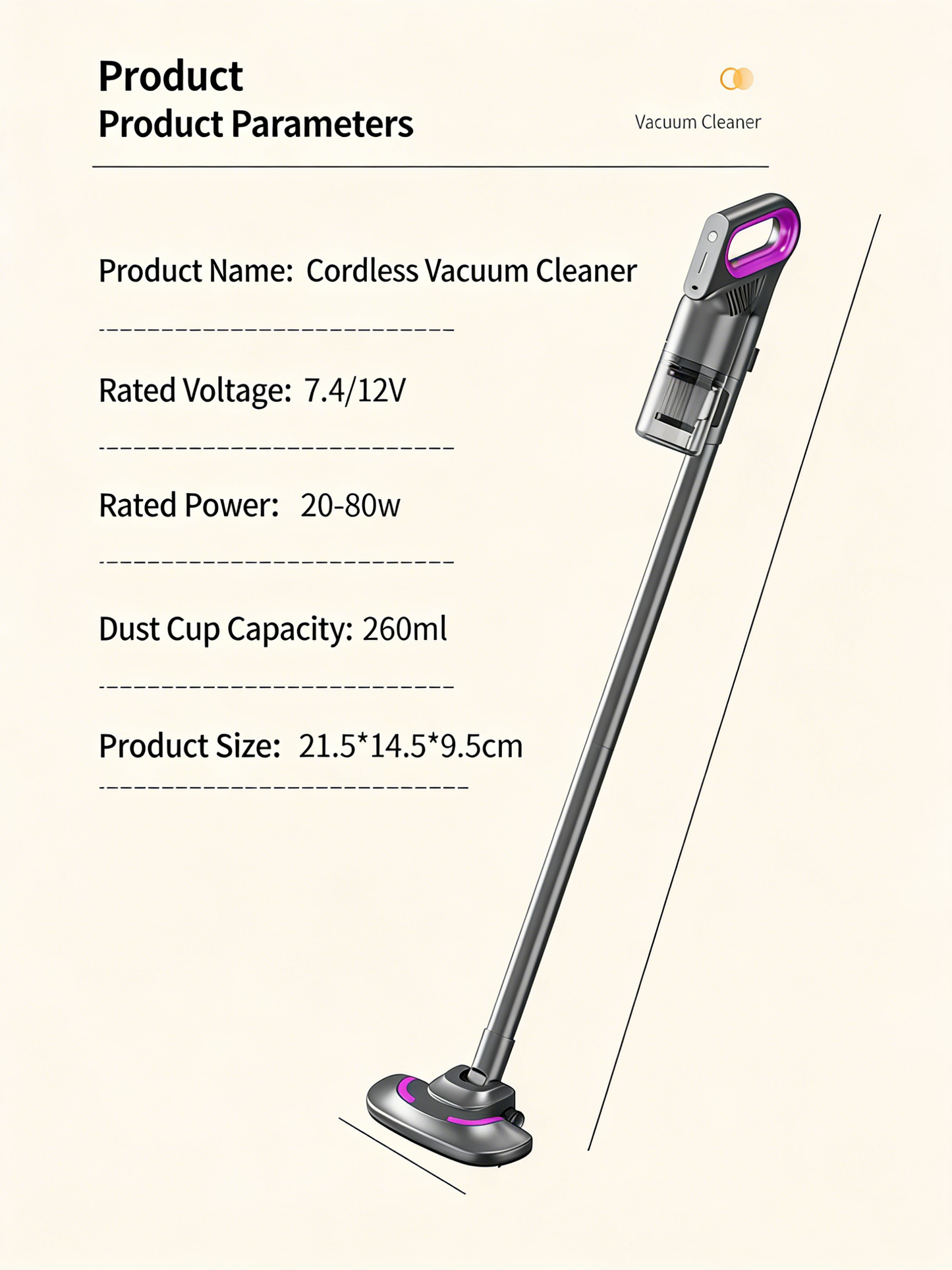 Multifunctional Handheld Mite Remover Vacuum Cleaner