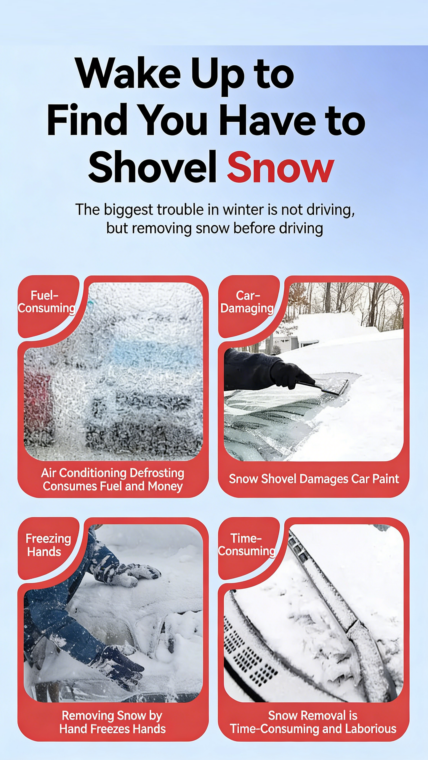 **Winter Car Cover (Thickened Anti-freeze and Snowproof Car Cover)**