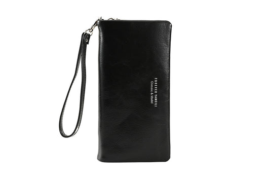 Women's Long Wallet with Stylish Zipper