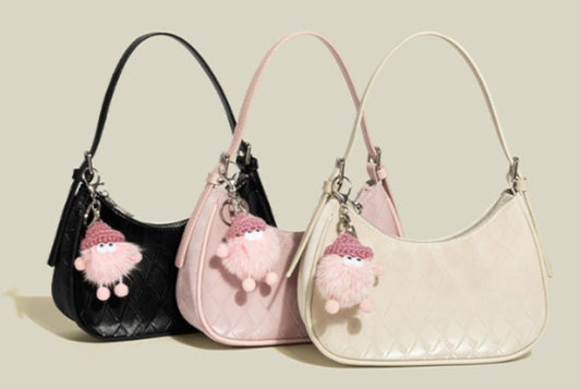 Versatile Crescent-Shaped Shoulder/Crossbody Bag for Women
