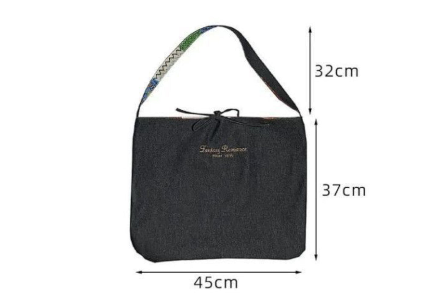 Large-Capacity Denim Tote Shoulder Bag for Women