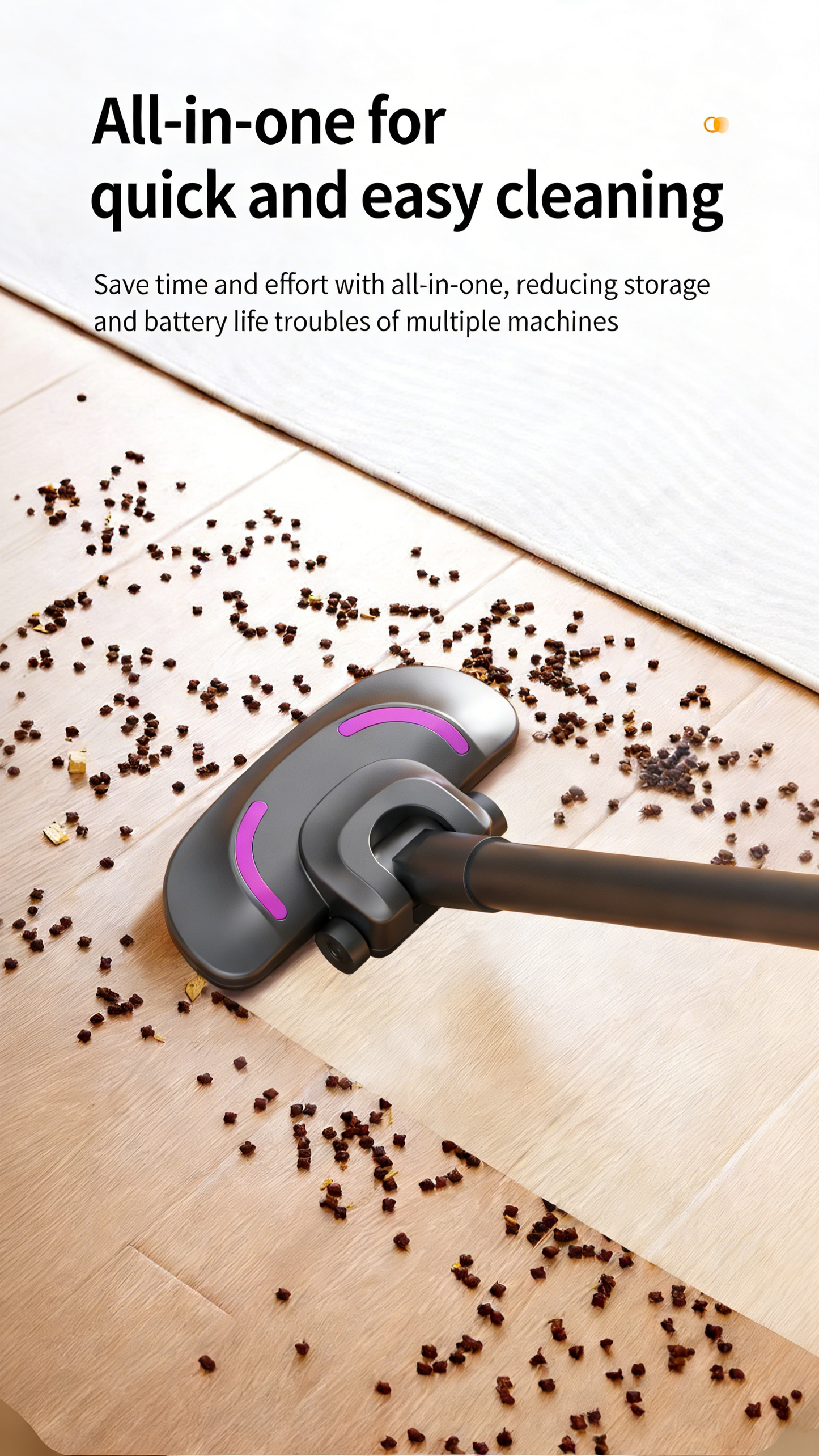 Multifunctional Handheld Mite Remover Vacuum Cleaner