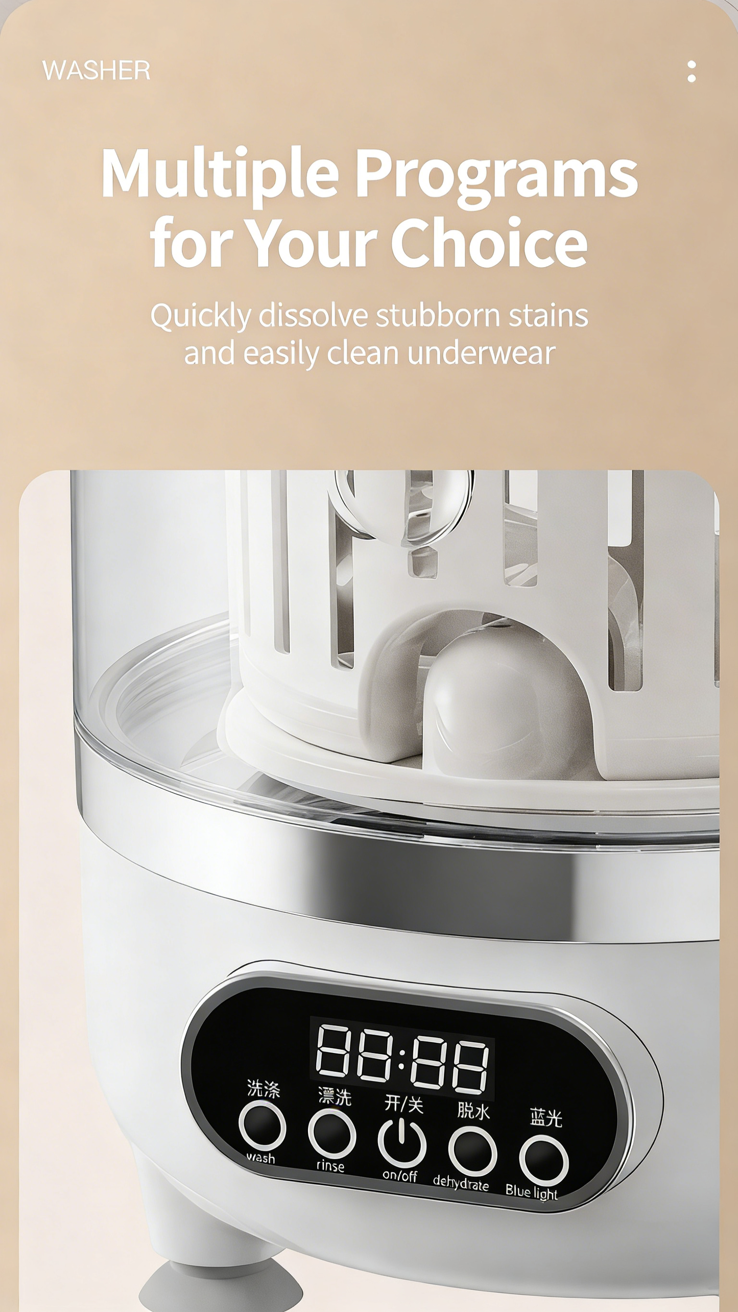 Mini Portable Washing Machine