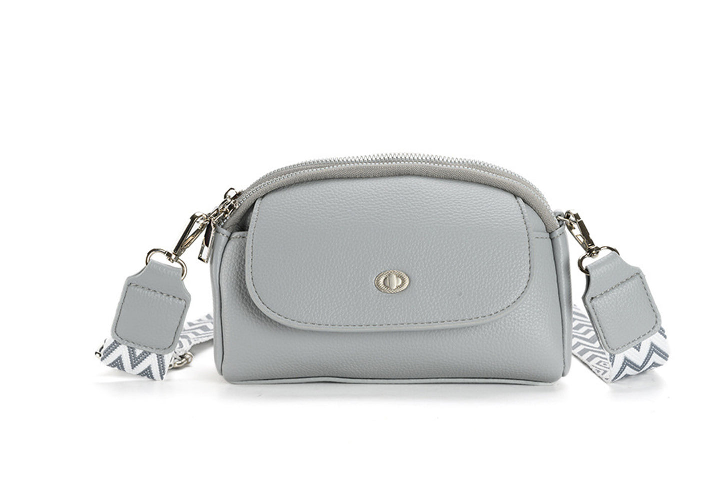 Women's Phone Bag with Litchi Texture