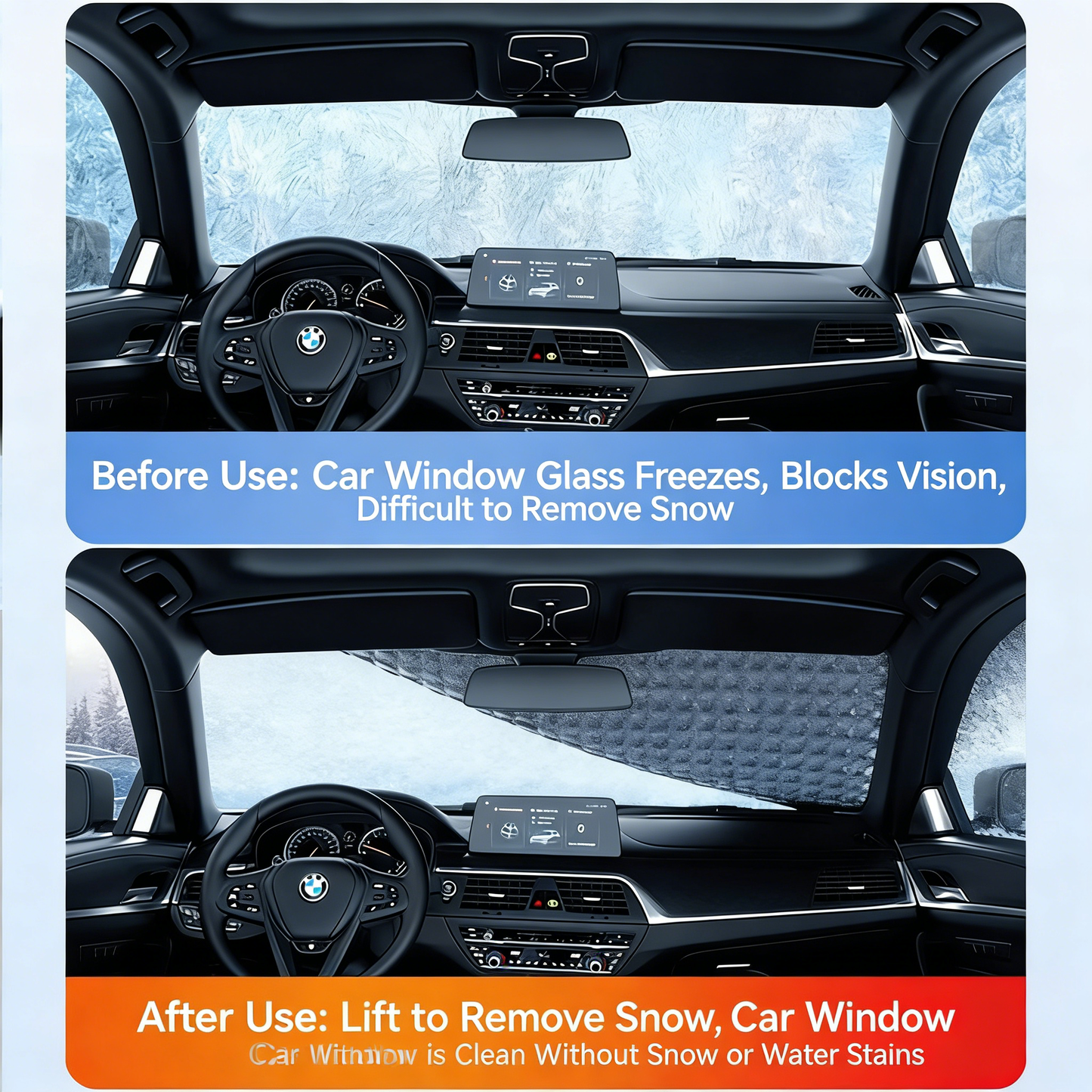 **Winter Car Cover (Thickened Anti-freeze and Snowproof Car Cover)**