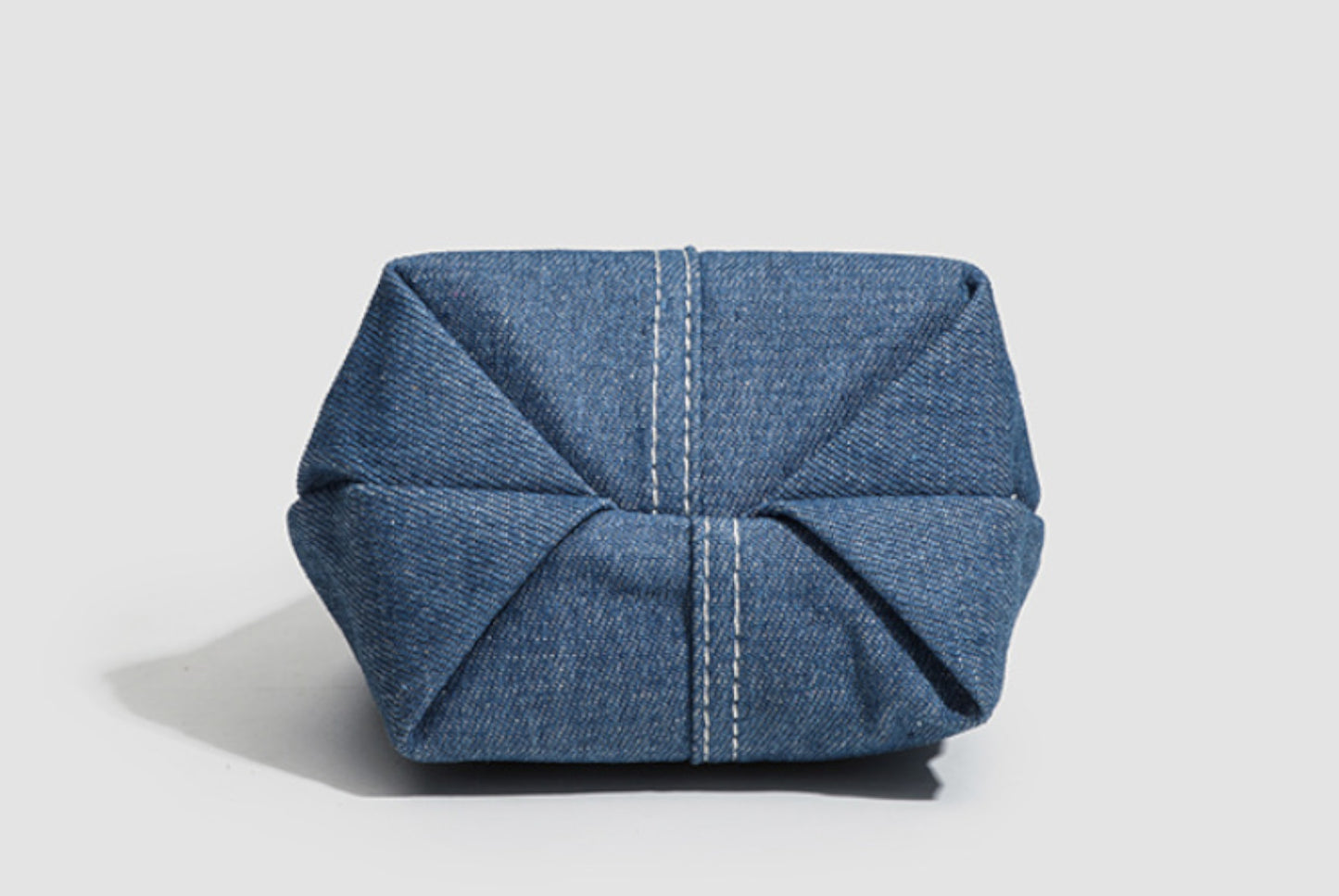 Denim Clip-On Crossbody Handbag