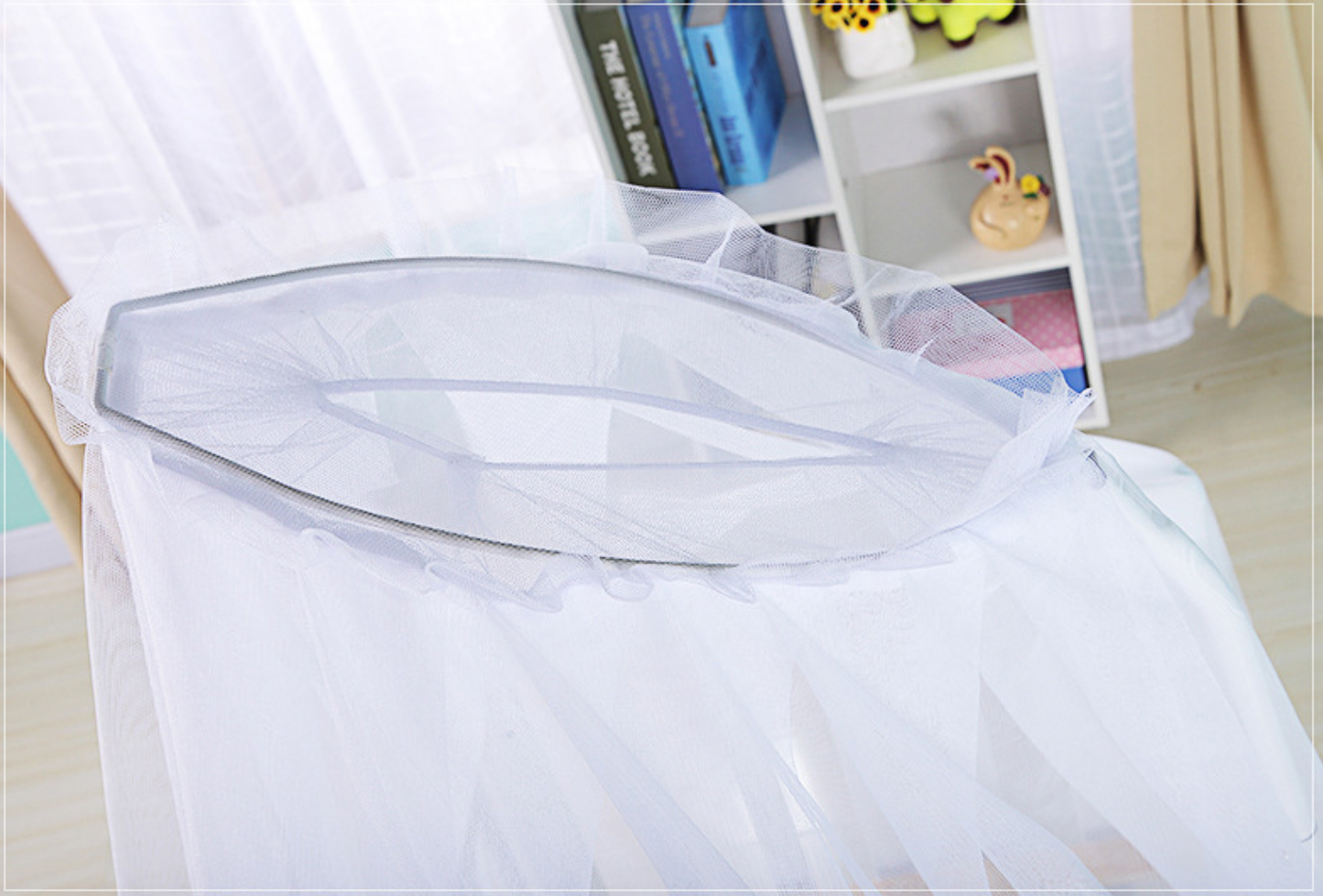 # Fold-Out Baby Crib Mosquito Net