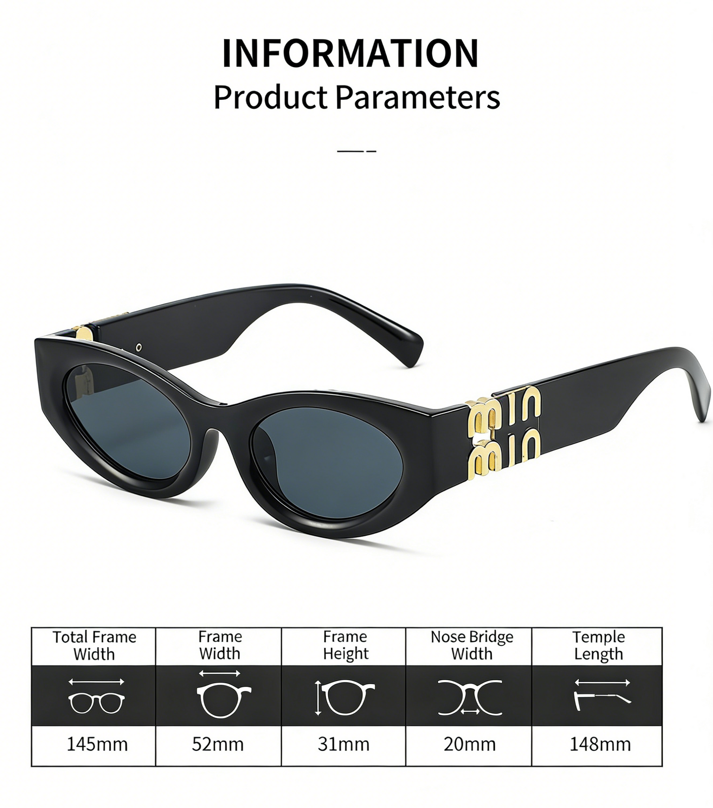 Retro Cat-Eye Women's UV Protection Sunglasses