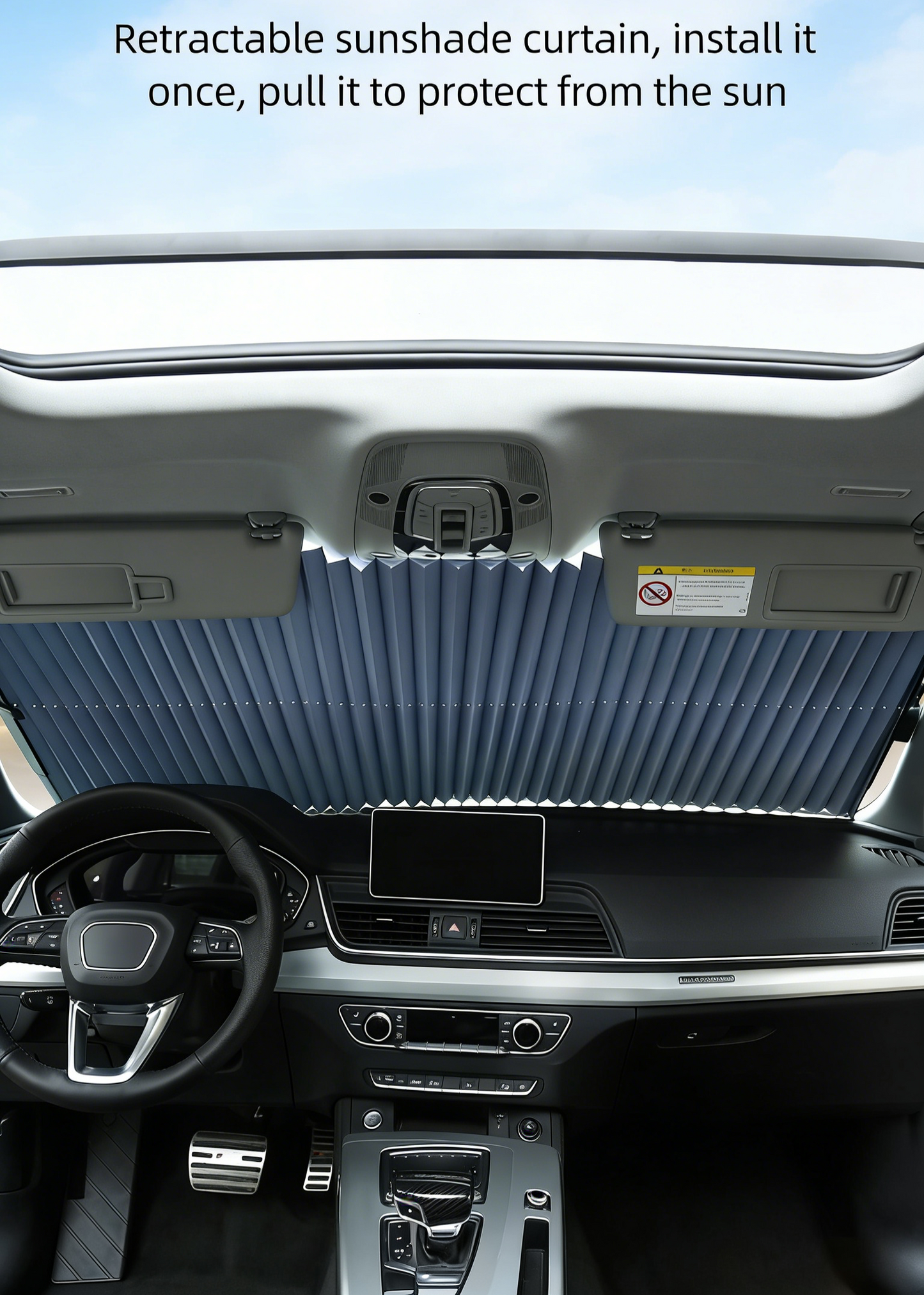 **Universal Retractable Sunshade**