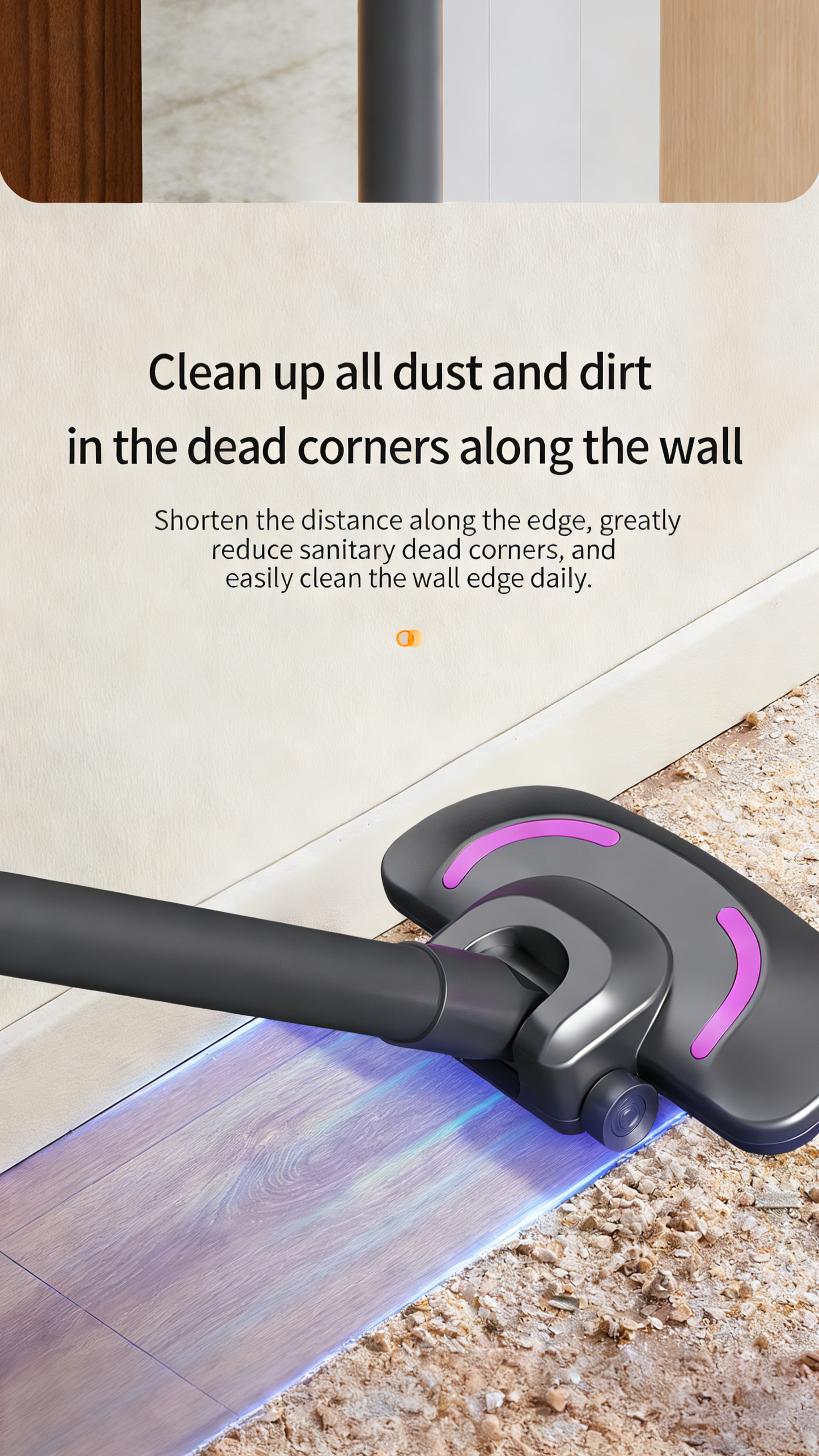 Multifunctional Handheld Mite Remover Vacuum Cleaner