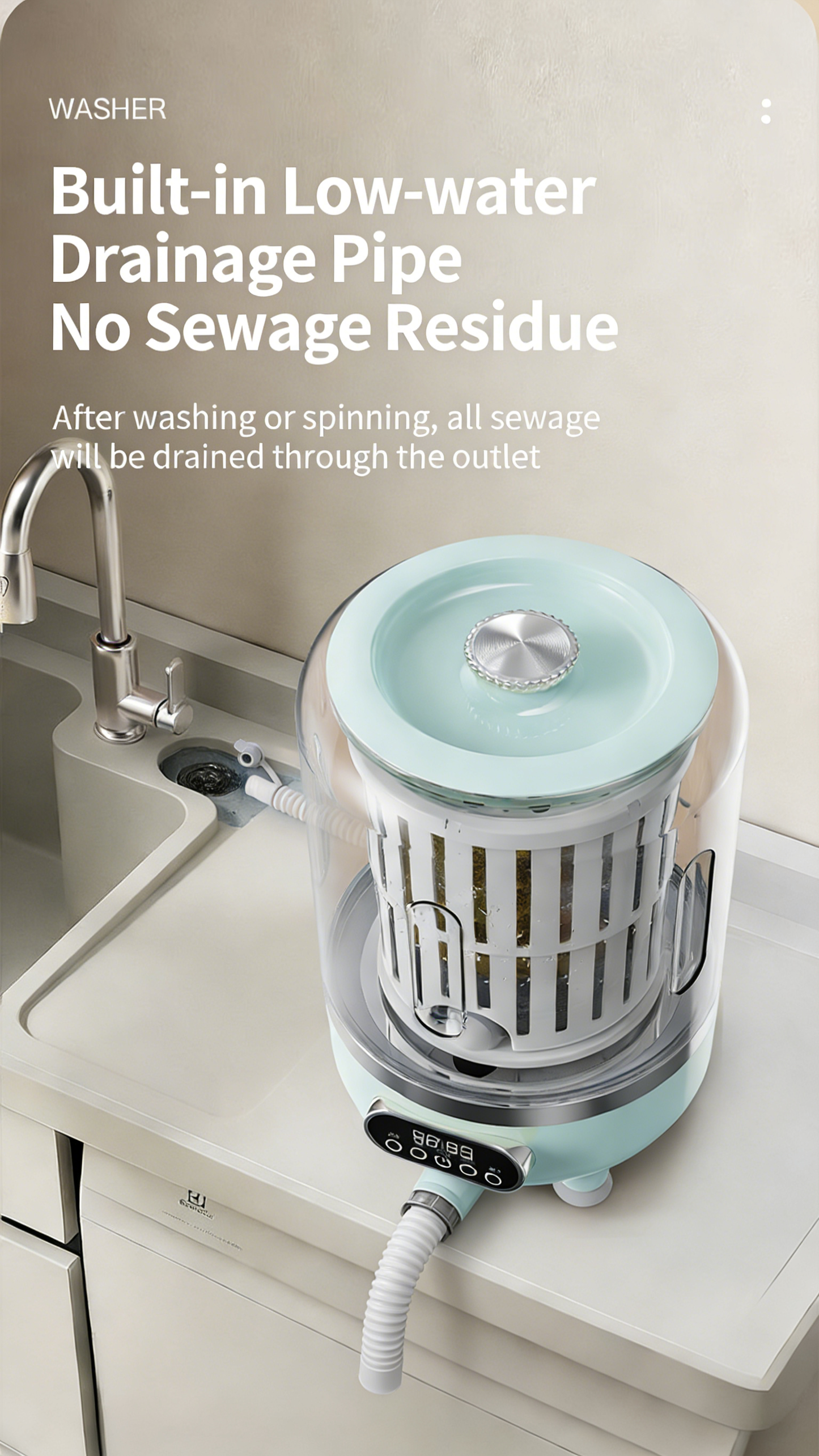 Mini Portable Washing Machine