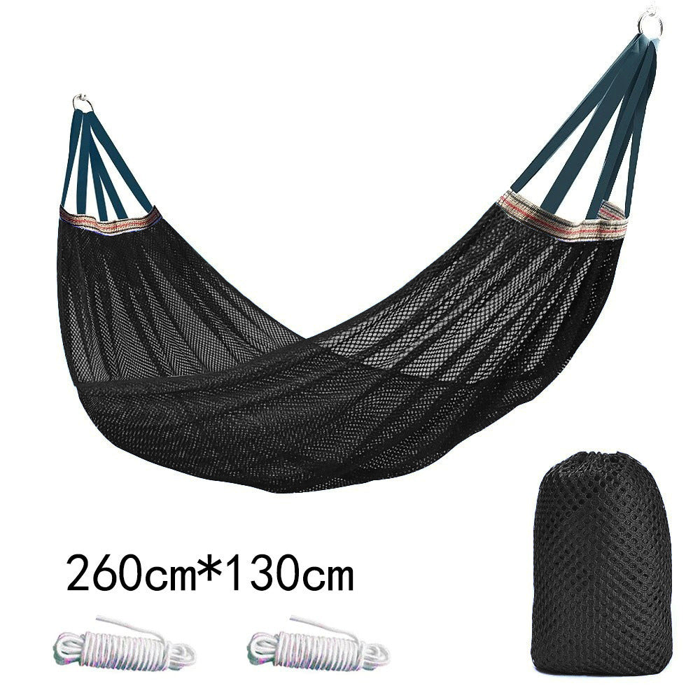 # Outdoor Ice Silk Mesh Anti-Tipping Hammock