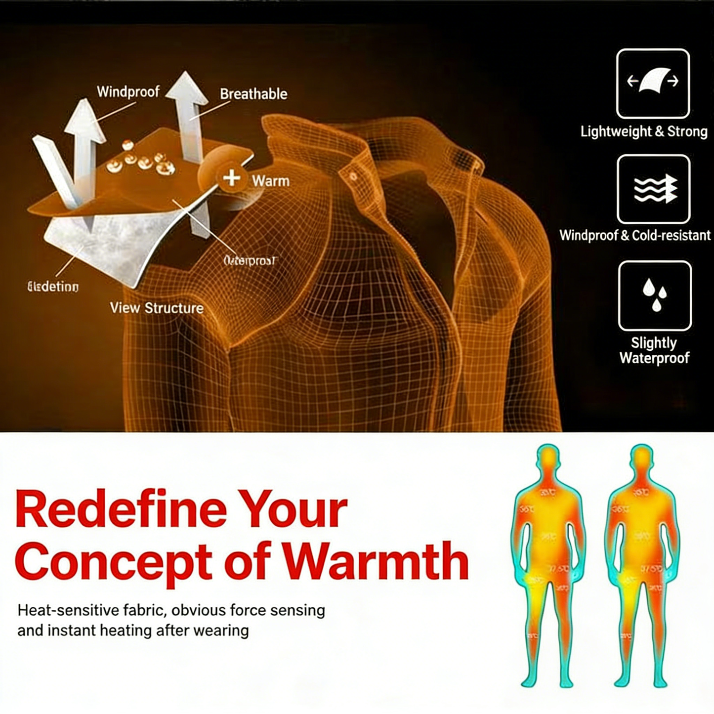 Men's Winter Cotton-padded Jacket