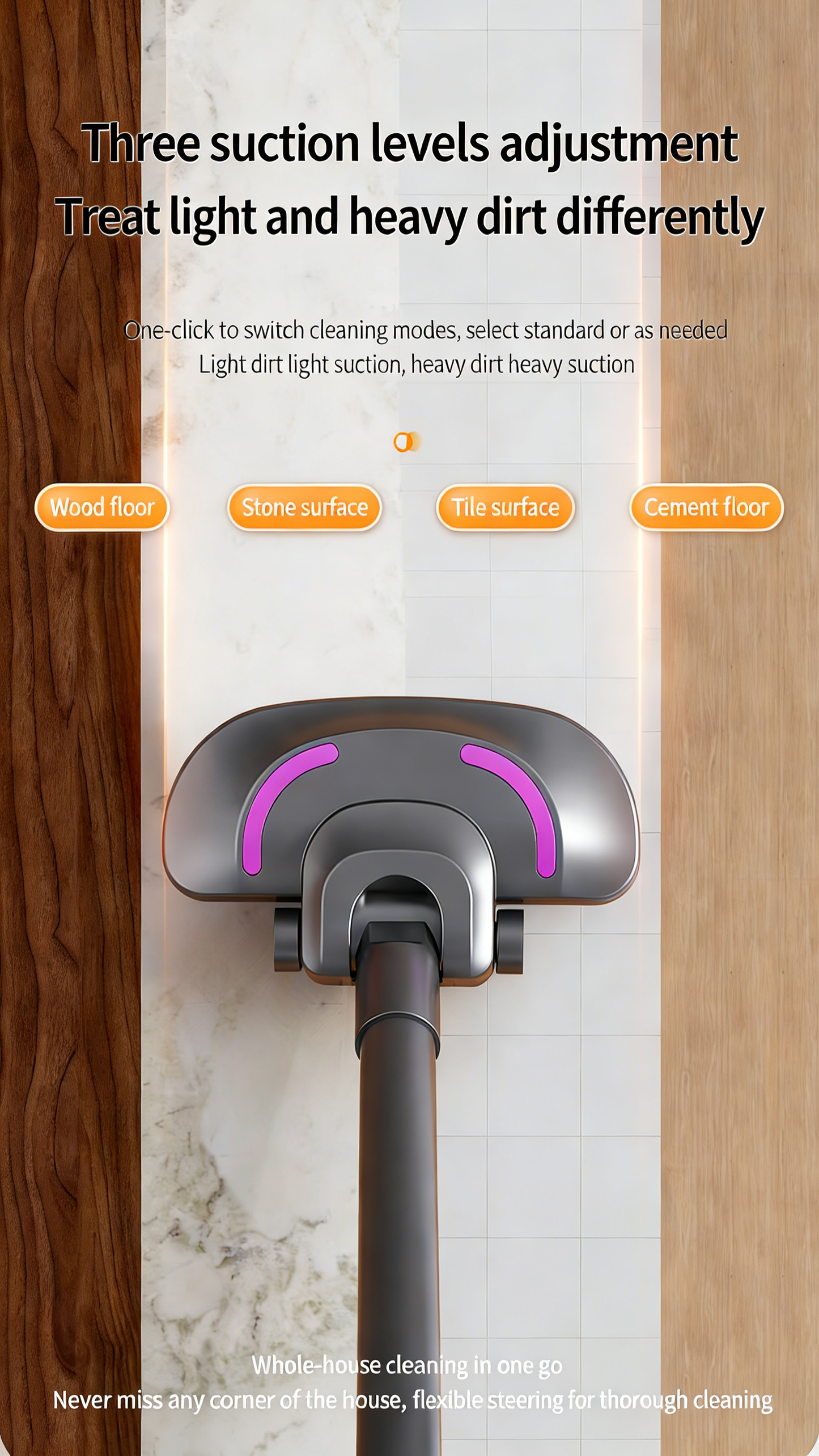 Multifunctional Handheld Mite Remover Vacuum Cleaner