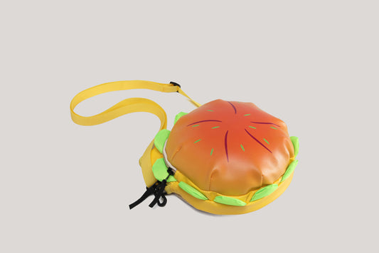 Japanese Cartoon Cheese Hamburger Crossbody Bag