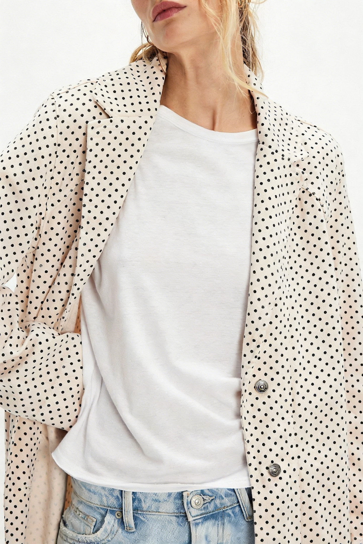 Printed Shirt Dress with Long Sleeves