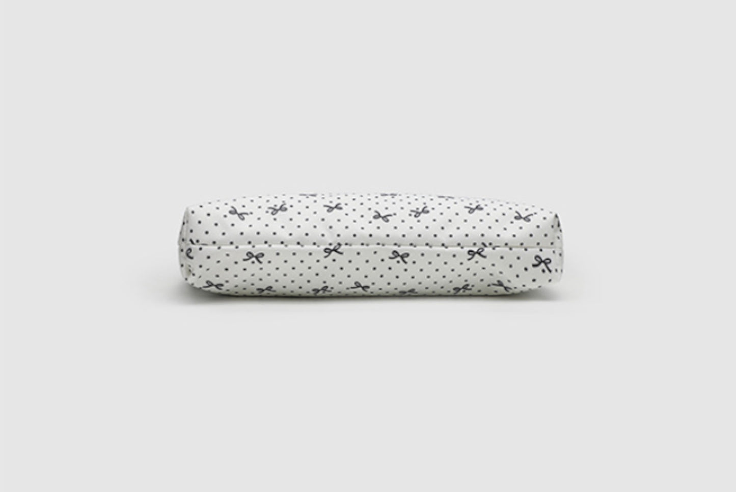 Bow Polka Dot Canvas Bag