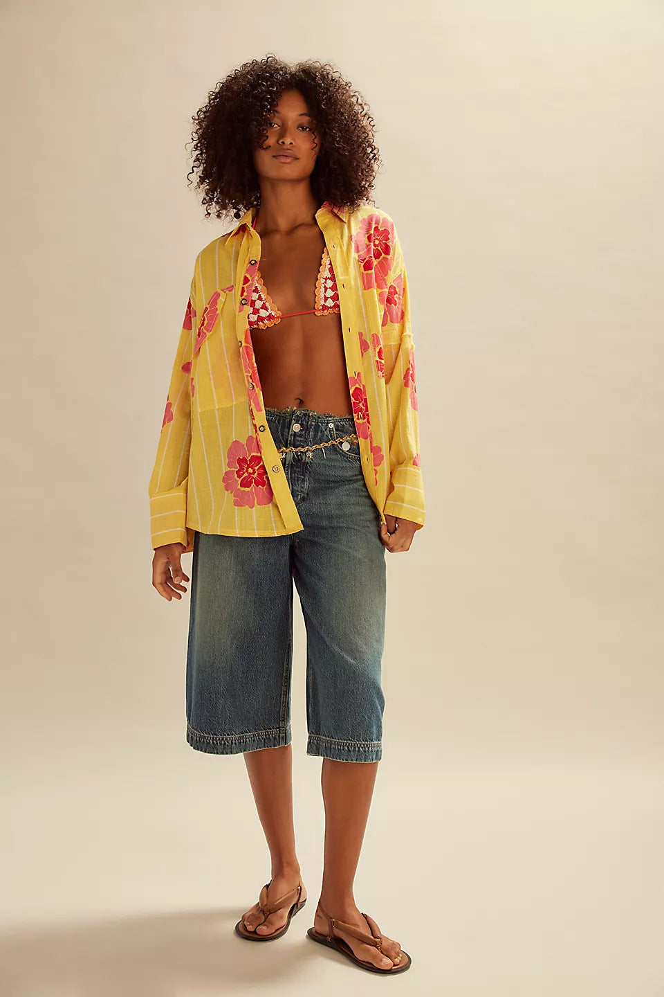 Long-Sleeve Printed Shirt
