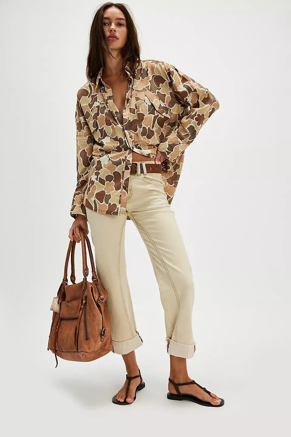 Long-Sleeve Printed Shirt