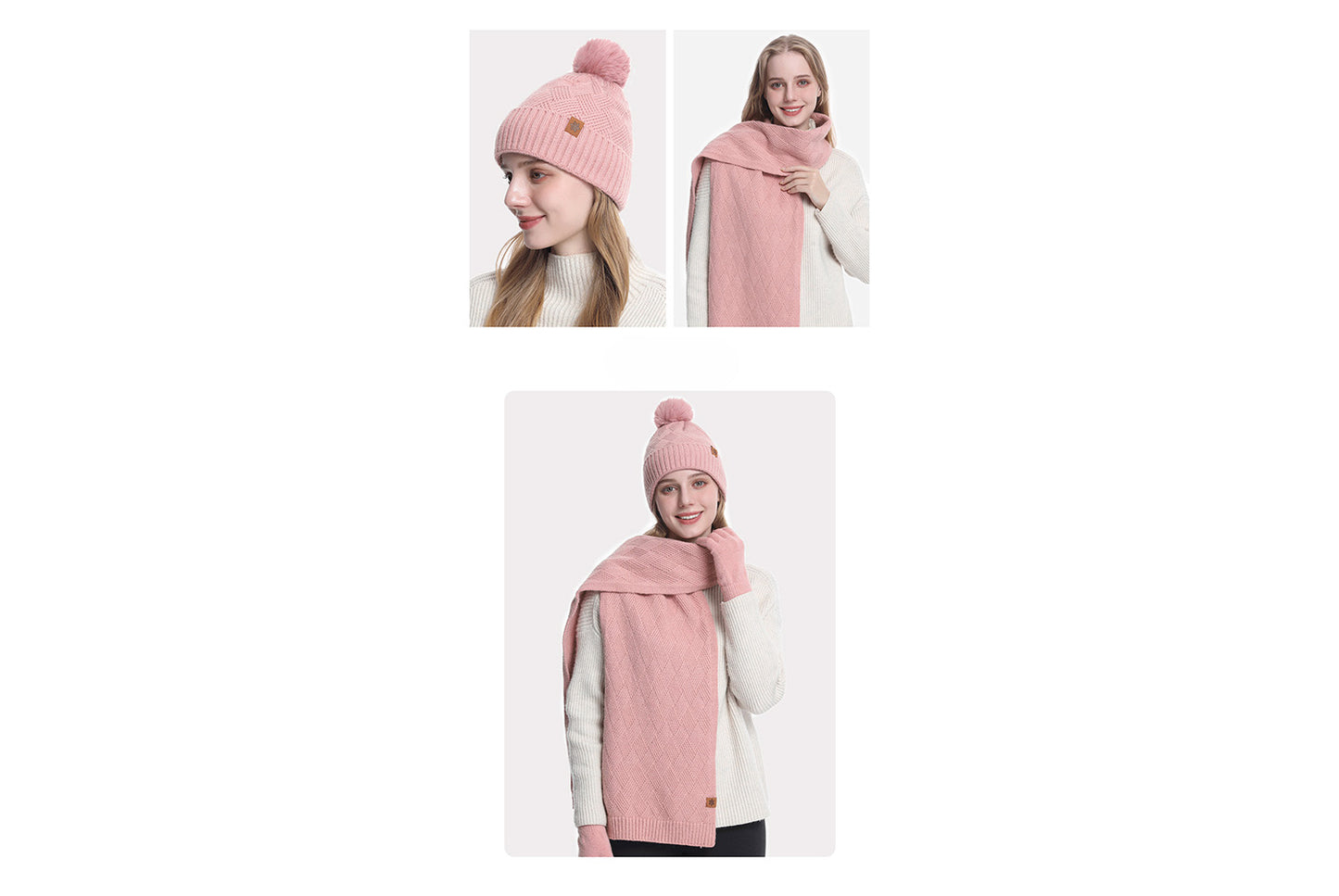 Autumn/Winter Warm Three-Piece Set | Women's