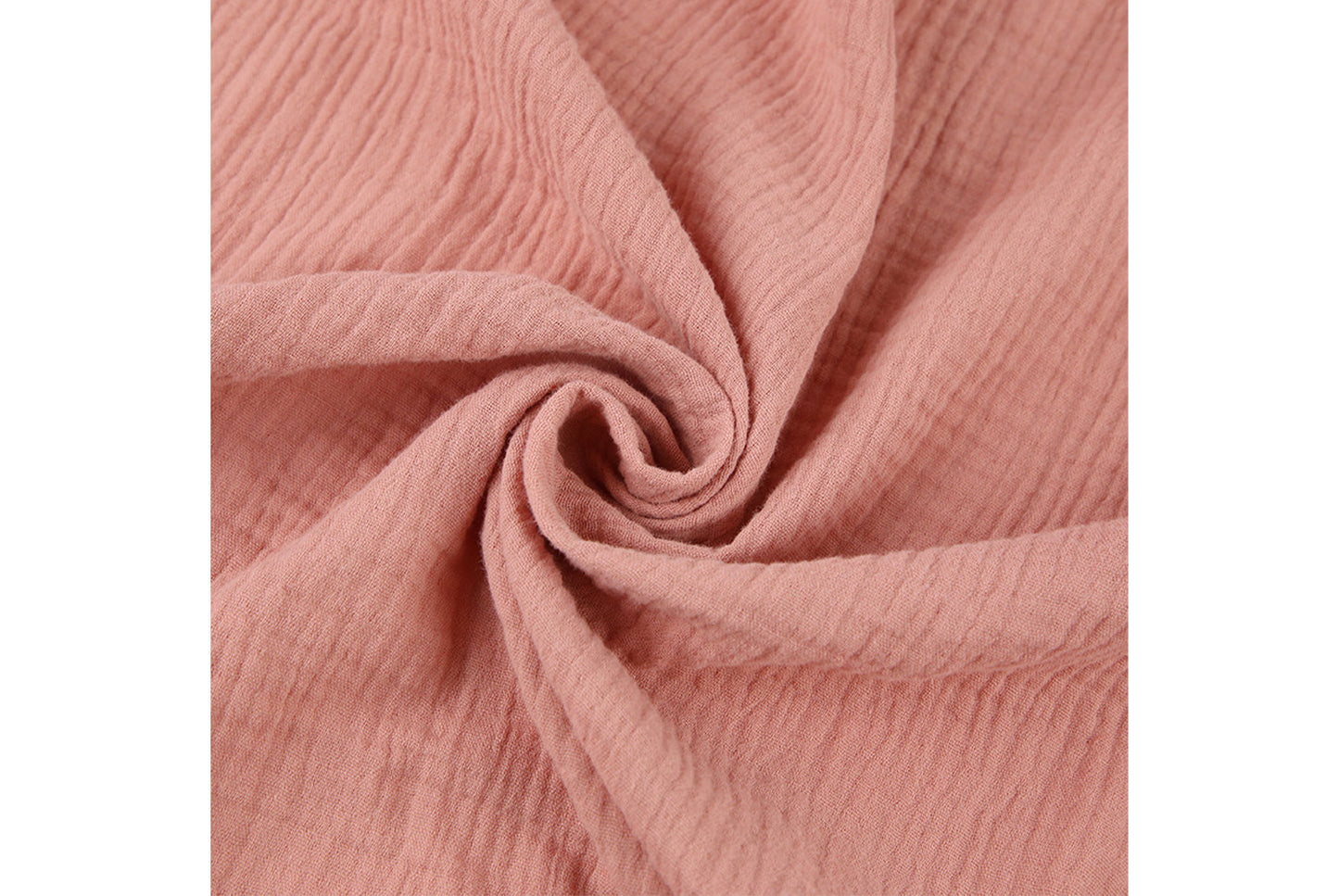 Women's Long-Sleeved Robe in Pure Cotton