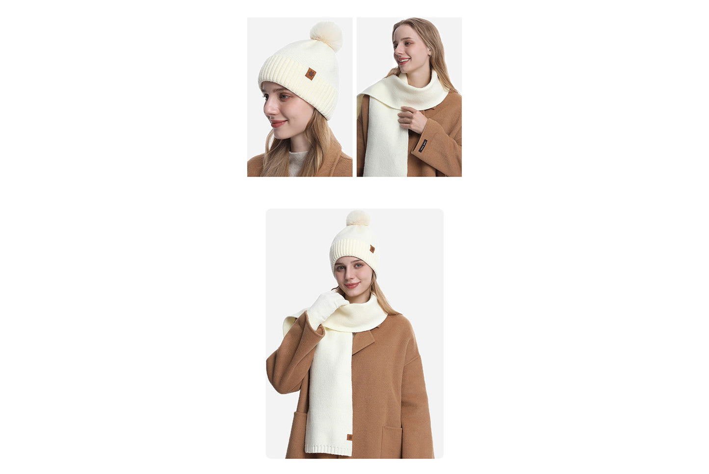 Women's Winter Warm Three-Piece Set