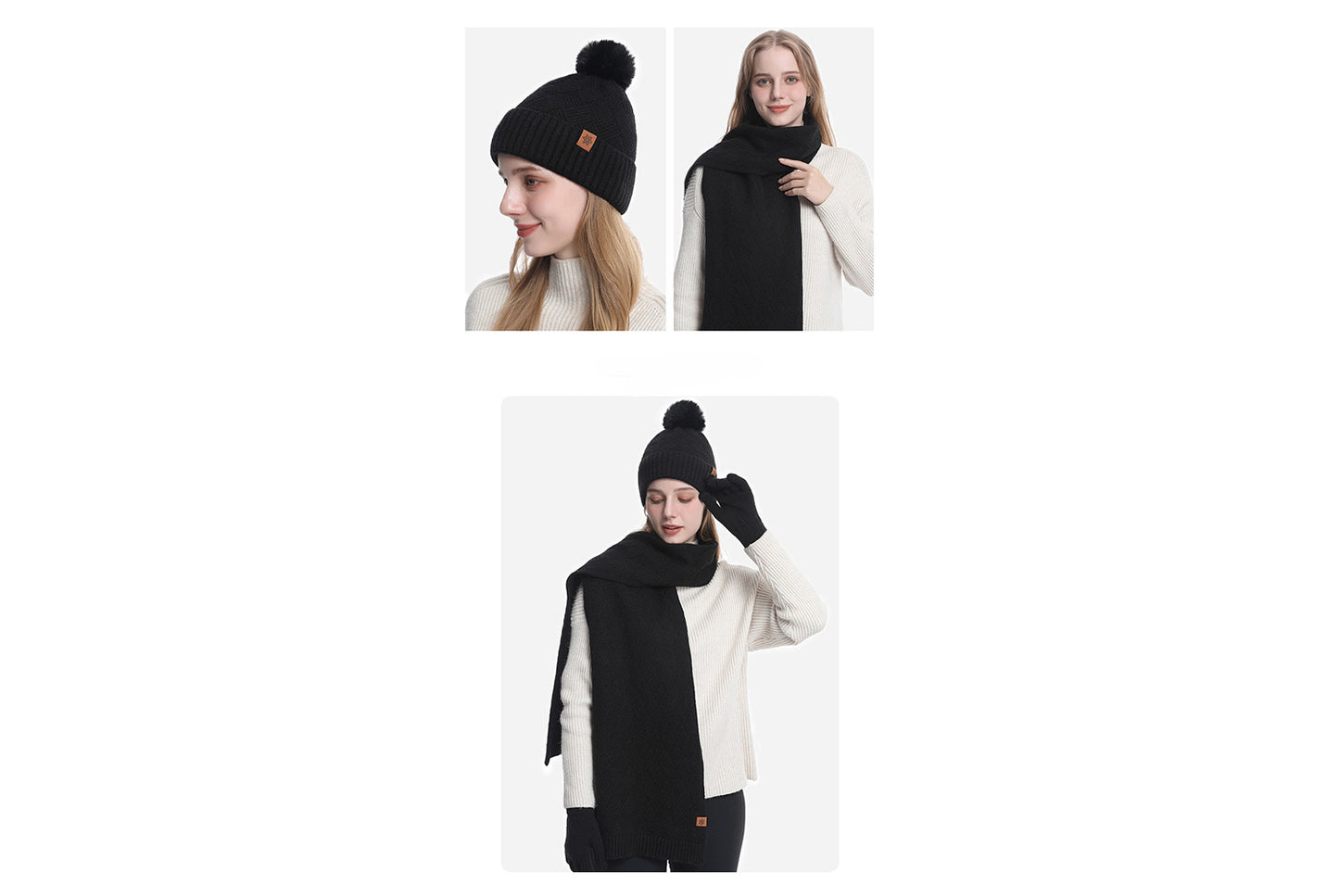 Autumn/Winter Warm Three-Piece Set | Women's
