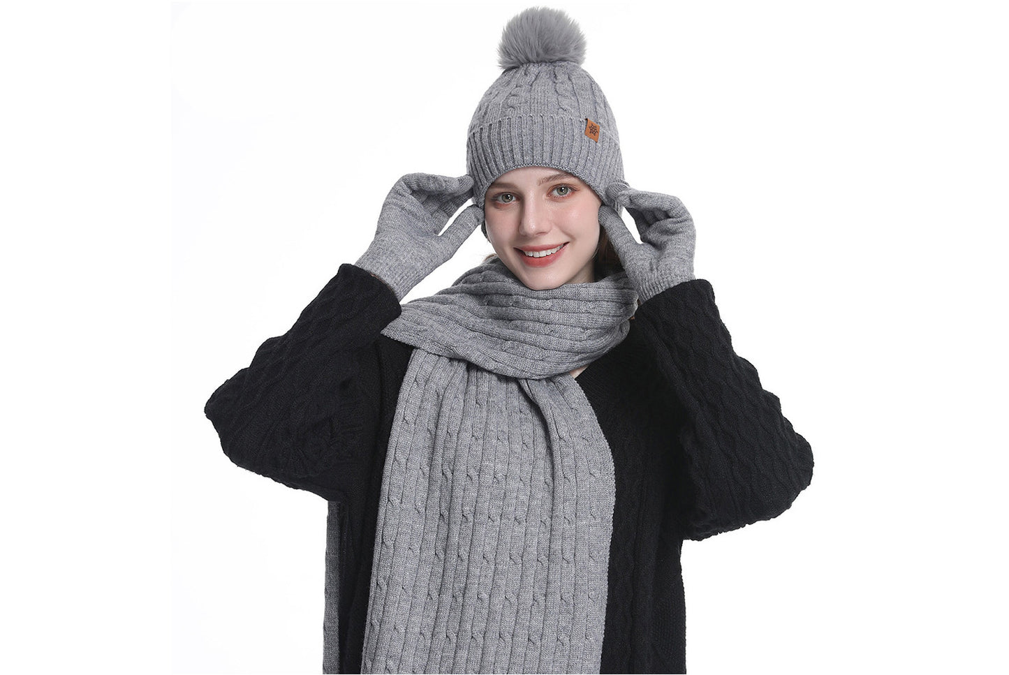 Winter Warm Three-Piece Set