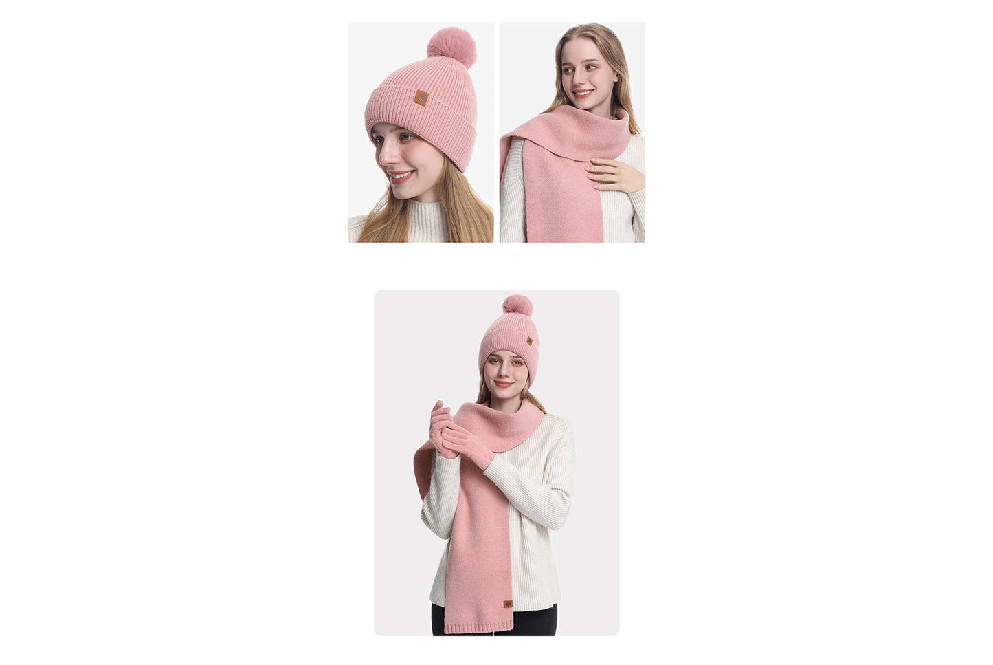 Women's Winter Warm Three-Piece Set